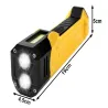 Lampa warsztatowa latar led cob akumulatorowa z magnesem hak mocna-5907451383841