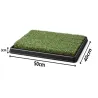 Kuweta do nauki sikania czystości dla szczęniąt psa trawa 3 warstwy 50x40cm-5907451381328