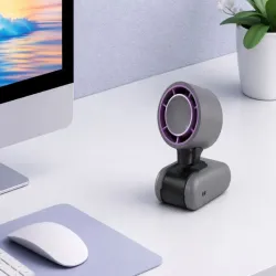 Wiatraczek usb przenośny mini 199 trybów chłodzenia składany z latarką-5907451381595