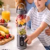 Blender kubek usb przenośny mikser do smoothie koktajli led 500ml-5907451381564