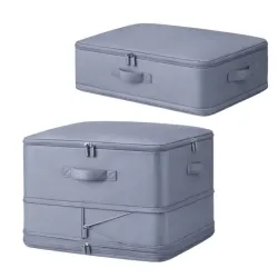 Torba organizer pokrowiec do szafyprzechowywania ubrań pościeli składana-5907451382455