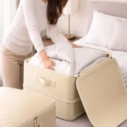 Torba organizer składany pokrowiec do przechowywania ubrań pościeli-5907451382448