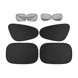 Komplet przeciwsłoneczny na szyby boczne do samochodu zasłonka 4 szt-5907451383230
