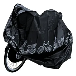 Pokrowiec na rower wodoodporny 200x105 motor skuter czarna osłona-5907451381946