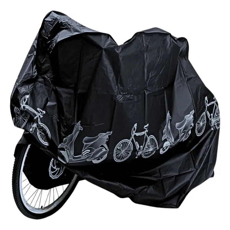 Pokrowiec na rower wodoodporny 200x105 motor skuter czarna osłona-5907451381946