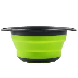 Druszlak składany silikonowy sitko cedzak ociekacz silikonowy kuchenny-5907451377925