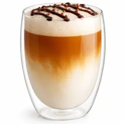 Szklanka termiczna 350ml z podwójnym dnem kubeczek do napojów-5907451377888