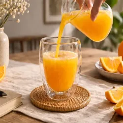 Szklanka termiczna 350ml z podwójnym dnem kubeczek do napojów-5907451377888