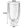 Szklanka termiczna 350ml z podwójnym dnem kubeczek do napojów-5907451377888