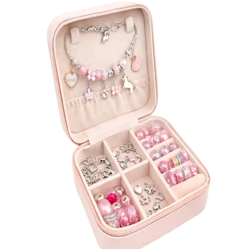 Zestaw do robienia bransoletek i naszyjników charms szkatułka-5907451385074