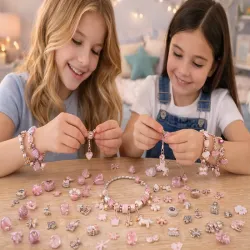 Zestaw do robienia bransoletek i naszyjników charms szkatułka-5907451385074