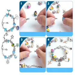 Zestaw do robienia bransoletek i naszyjników charms szkatułka-5907451385067