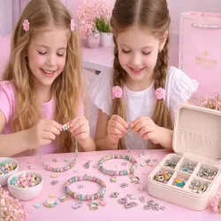 Zestaw do robienia bransoletek i naszyjników charms szkatułka-5907451385050