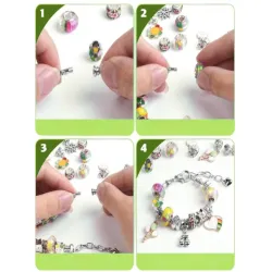 Zestaw do robienia bransoletek i naszyjników charms szkatułka-5907451385050