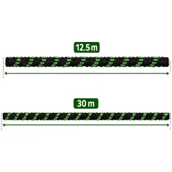 Wąż 12,5-30m ogrodowy elastyczny rozciągliwy pistolet złączki mocny-5907451389089