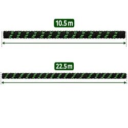 Wąż 10.5-20m ogrodowy elastyczny rozciągliwy pistolet złączki mocny-5907451389072