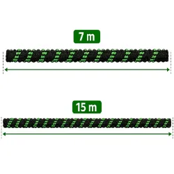 Wąż 7-15m ogrodowy elastyczny rozciągliwy pistolet złączki mocny-5907451389065