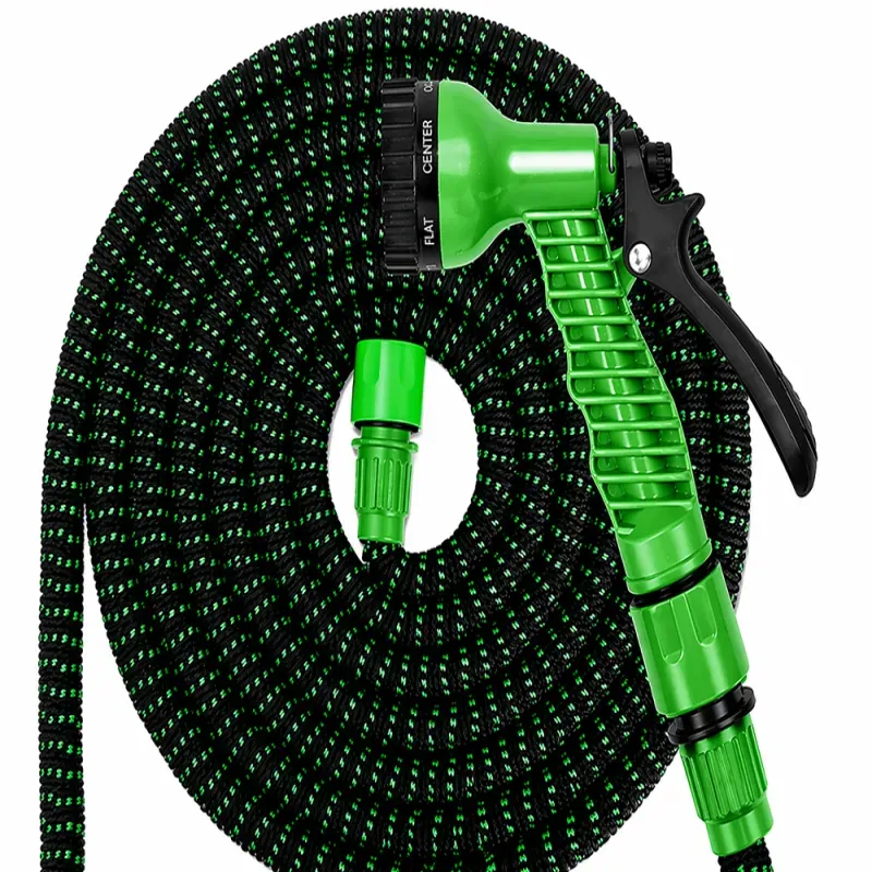 Wąż 7-15m ogrodowy elastyczny rozciągliwy pistolet złączki mocny-5907451389065