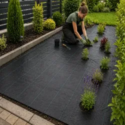 Gruba agrowłóknina agrotkanina 70g 1x30m antchwastowa agrotkanina-5907451389461