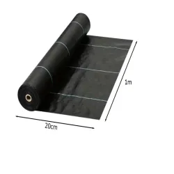 Gruba agrowłóknina agrotkanina 70g 1x20m antchwastowa agrotkanina-5907451389454