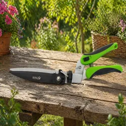 Nożyce do trawy ogrodowe ręczne obracane 180° przycinania żywopłotu DIVODV-5907451388709