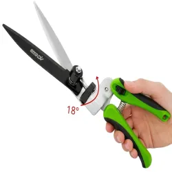 Nożyce do trawy ogrodowe ręczne obracane 180° przycinania żywopłotu-5907451388709