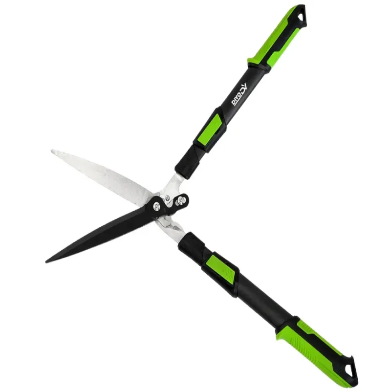 Nożyce do żywopłotu 96cm teleskopowe regulowane ręczne do krzewów-5907451388754