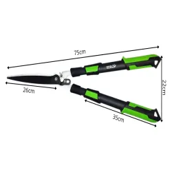 Nożyce do żywopłotu 96cm teleskopowe regulowane ręczne do krzewów-5907451388754