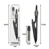 Cyrkiel szkolny z ołówkiem + grafit w etui zestaw geometryczny etui-5907451387825