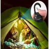 Lampka turystyczna pod namiot żarówka biwakowa uchwyt wisząca 3 tryby-5905644206250