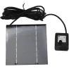 Fontana kwiat lotosu 18 cm pływająca solarna ogrodowa do oczka wodnego-