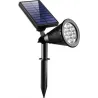 Lampa solarna ciepły reflektor ogrodowy idealny do oświetlenia roślin-