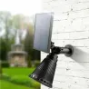 Lampa solarna ciepły reflektor ogrodowy idealny do oświetlenia roślin-