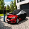 Pokrowiec XL na samochód auto całoroczny wodoodporny plandeka czarny-5907451381922