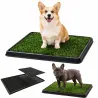 Kuweta 60x40cm do nauki czystości dla szczeniąt psa trawa 3 warstwy-5907451381311