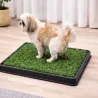Kuweta 60x40cm do nauki czystości dla szczeniąt psa trawa 3 warstwy-5907451381311