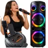 Duży głośnik bezprzewodowy bluetooth przenośny usb radio aux karaoke-5907451386507
