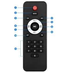 Duży głośnik bezprzewodowy bluetooth przenośny usb radio aux karaoke-5907451386507