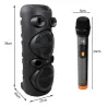 Duży głośnik bezprzewodowy bluetooth przenośny usb radio aux karaoke-5907451386507