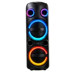 Duży głośnik bezprzewodowy bluetooth przenośny usb radio aux karaoke-5907451386507