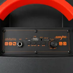 Głośnik bezprzewodowy bluetooth przenośny usb radio fm aux karaoke-5907451386491