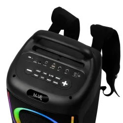 Głośnik bezprzewodowy plecak bluetooth przenośny usb radio karaoke-5907451386484