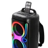 Głośnik bezprzewodowy plecak bluetooth przenośny usb radio karaoke-5907451386484