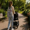 Plecak wielofunkcyjny z łóżeczkiem organizer duży pojemny mommy bag-5907451386132