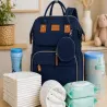 Plecak z łóżeczkiem dla dziecka usb organizer duży pojemny mommy bag-5907451386118