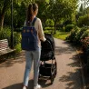 Plecak z łóżeczkiem dla dziecka usb organizer duży pojemny mommy bag-5907451386118