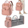 Plecak wielofunkcyjny z łóżeczkiem usb organizer duży pojemny mommy bag-5907451386125