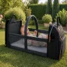 Plecak z łóżeczkiem dziecięcym turystyczny organizer duży mommy bag-5907451386101