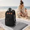 Plecak z łóżeczkiem dziecięcym turystyczny organizer duży mommy bag-5907451386101