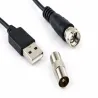 Mocna antena aktywna 4k z wzmacniaczem dvbt2 tv mux-8 lte pokojowa-5907451379653